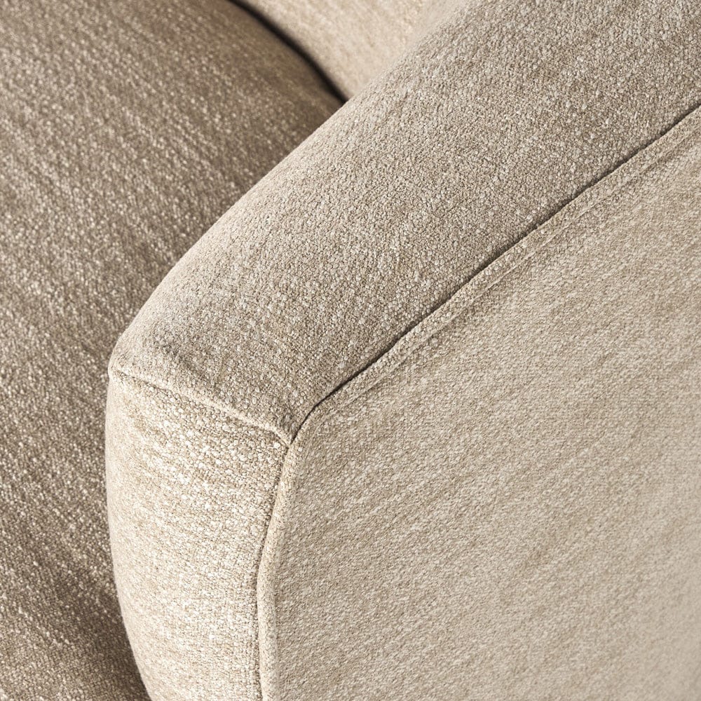 Four Hands - Mila Swivel Chair - Laken Stone - 107195-028 view 7