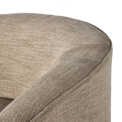 Four Hands - Mila Swivel Chair - Laken Stone - 107195-028 view 8