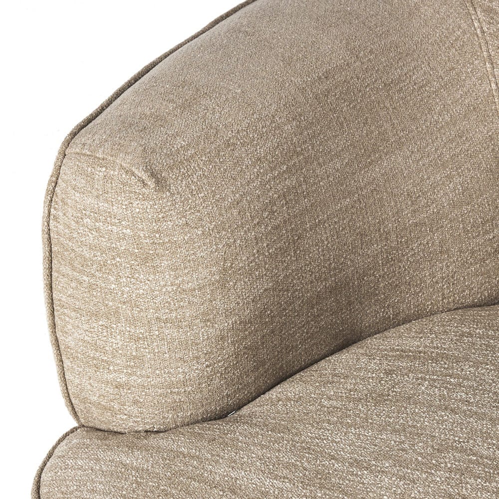 Four Hands - Mila Swivel Chair - Laken Stone - 107195-028 view 10
