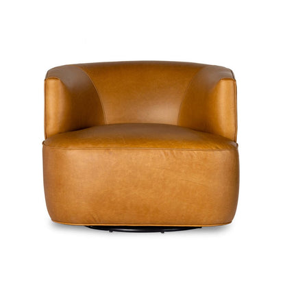 Four Hands - Mila Swivel Chair - Osorno Camel - 107195-015 view 1