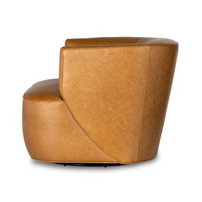 Four Hands - Mila Swivel Chair - Osorno Camel - 107195-015 view 3