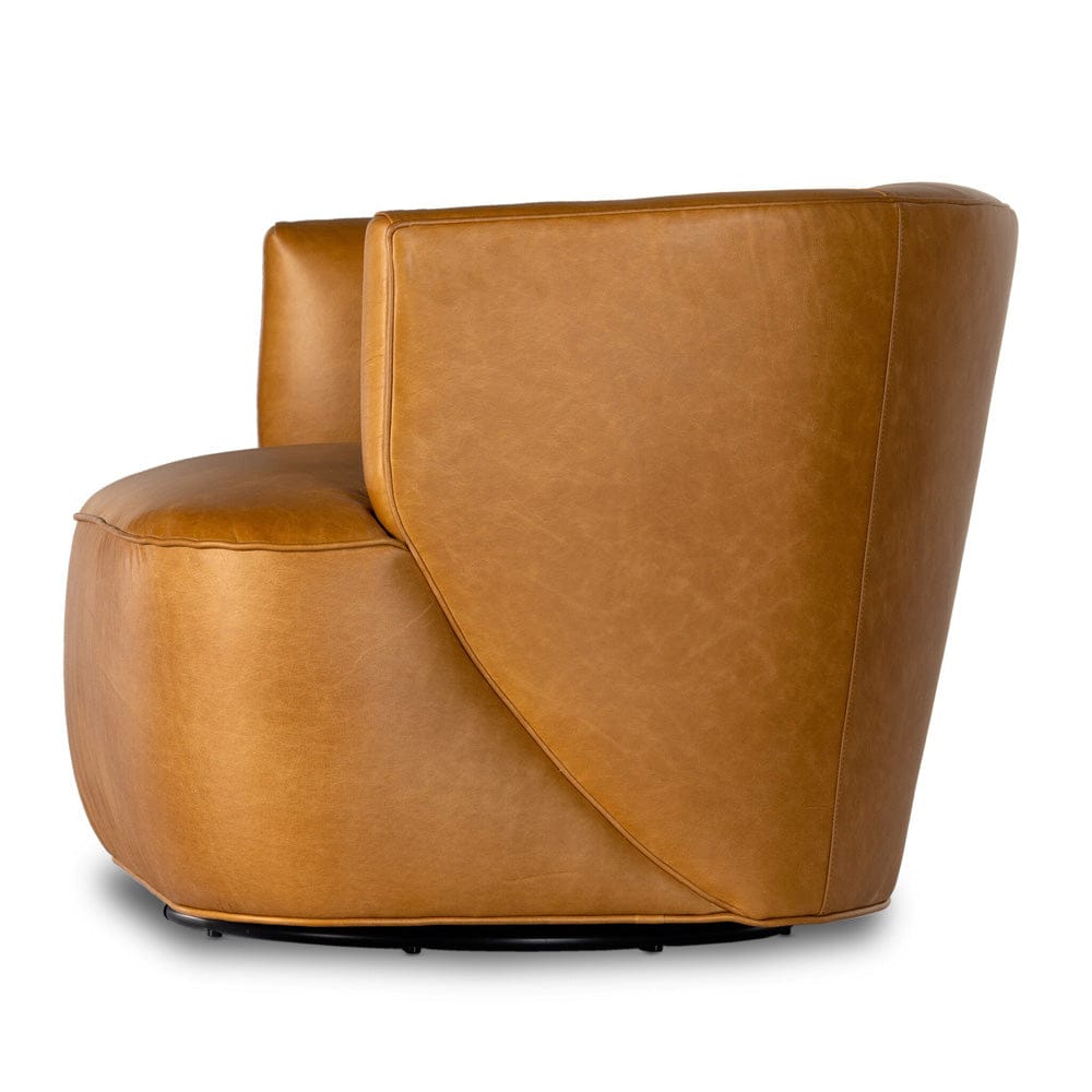 Four Hands - Mila Swivel Chair - Osorno Camel - 107195-015 view 7