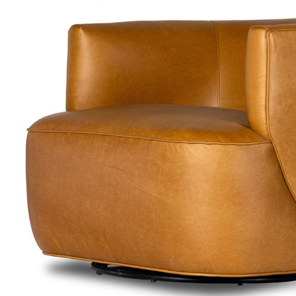 Four Hands - Mila Swivel Chair - Osorno Camel - 107195-015 view 11