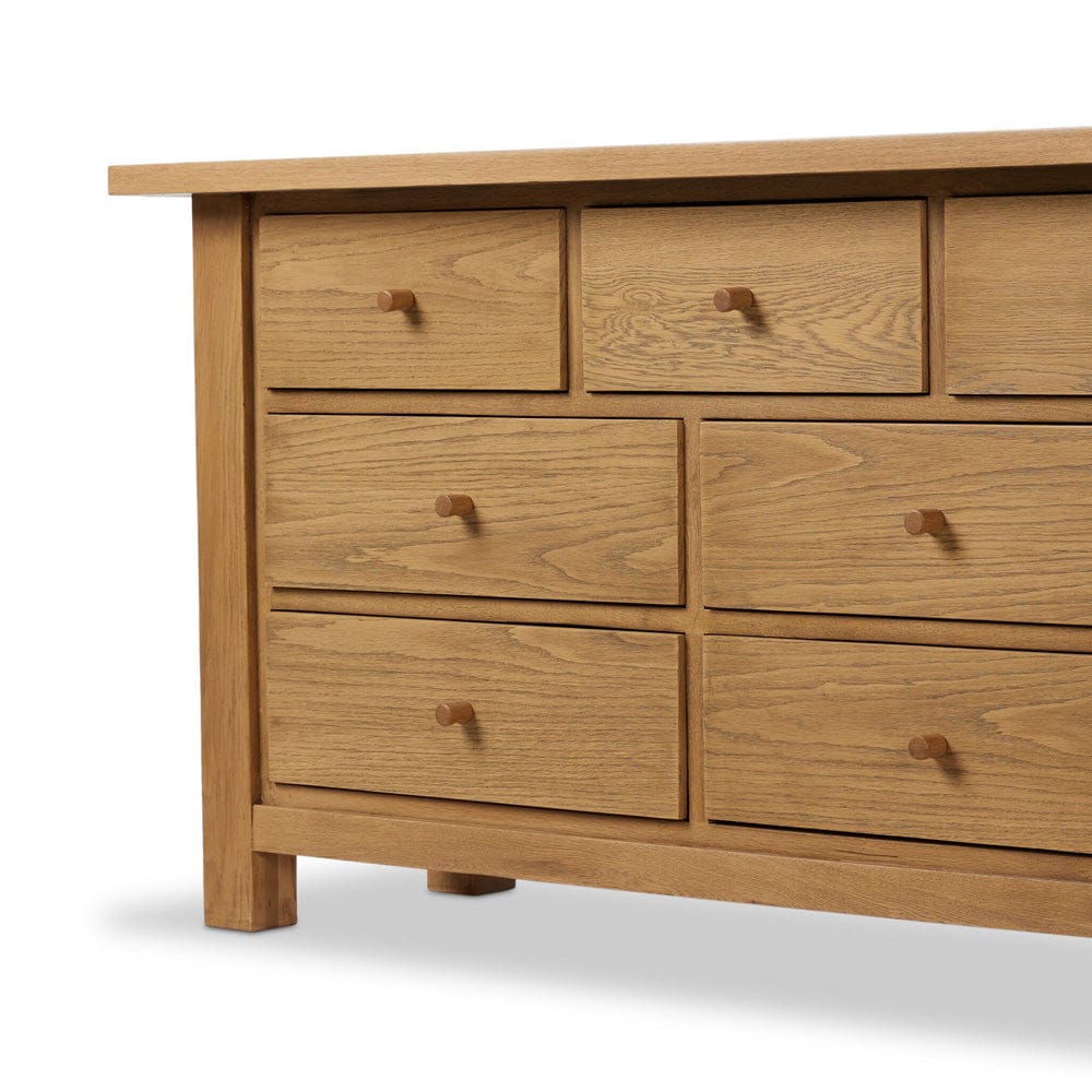 Four Hands - Millbrook Dresser - Natural Light Oak Veneer - 241051-002 view 8