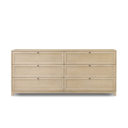 Four Hands - Millie 6 Drawer Dresser - Bleached Oak Veneer - 233092-002 view 1
