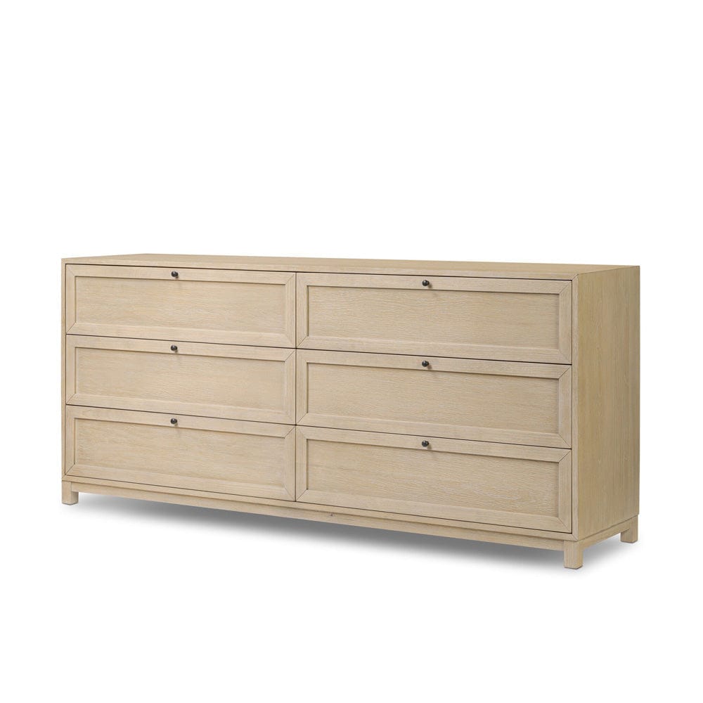 Four Hands - Millie 6 Drawer Dresser - Bleached Oak Veneer - 233092-002 view 2