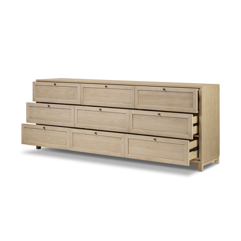 Four Hands - Millie 9 Drawer Dresser - Bleached Oak Veneer - 233091-002 view 8