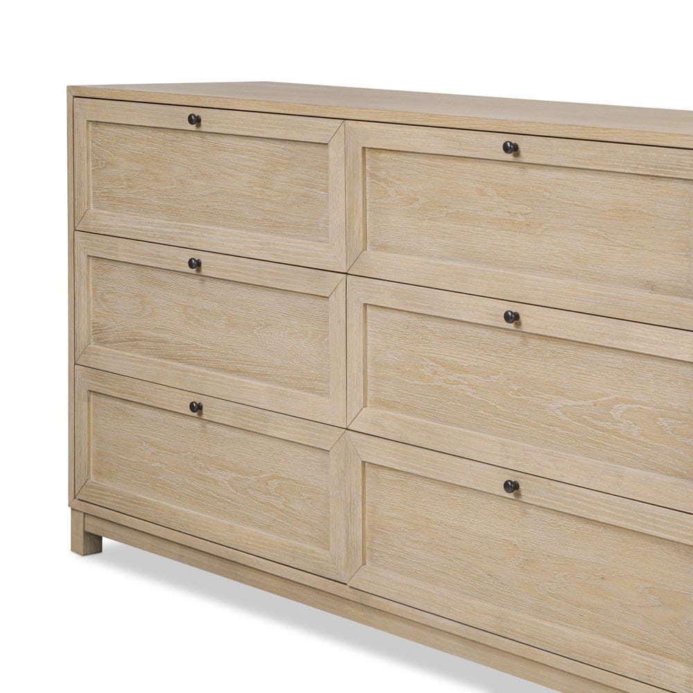 Four Hands - Millie 9 Drawer Dresser - Bleached Oak Veneer - 233091-002 view 11