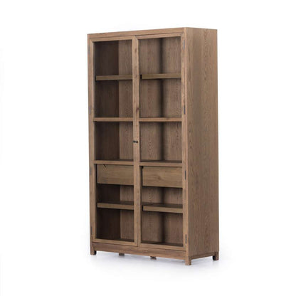 Four Hands - Millie Cabinet - Drifted Oak Solid - 100599-002 veiw 1
