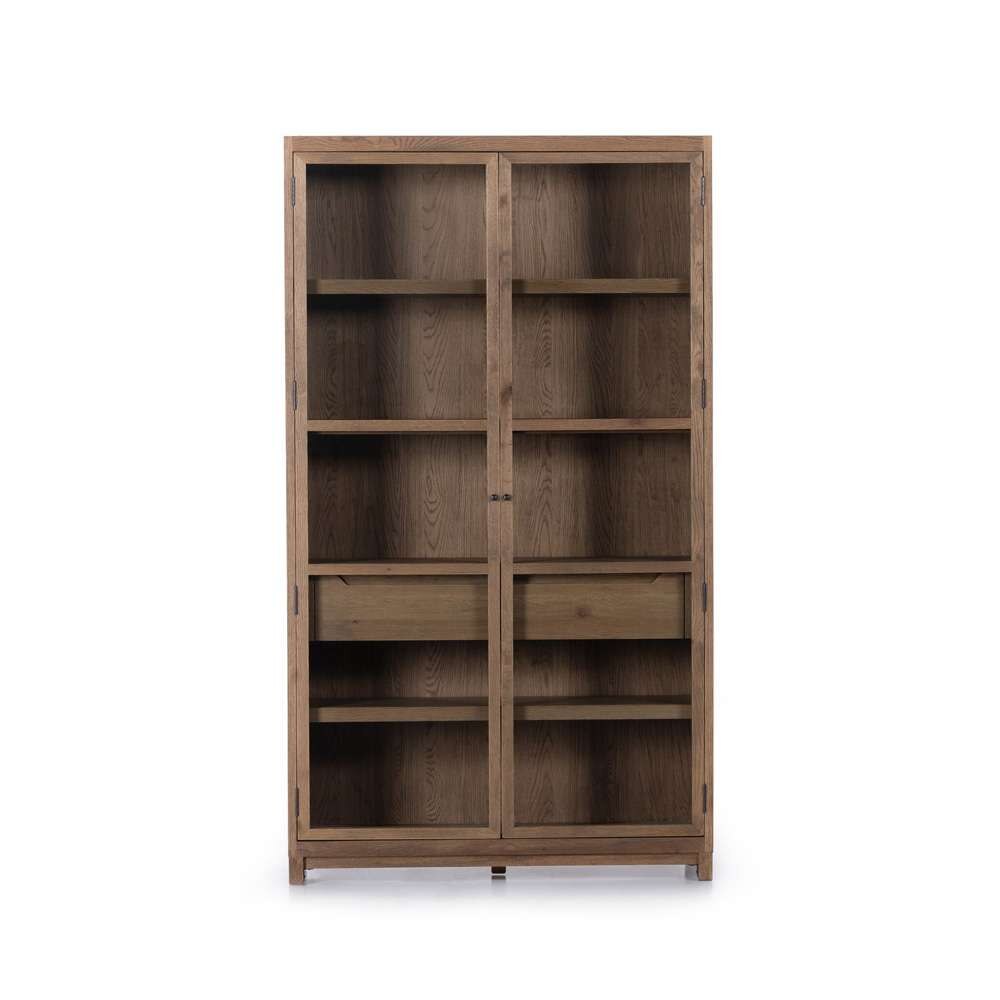Four Hands - Millie Cabinet - Drifted Oak Solid - 100599-002 veiw 2