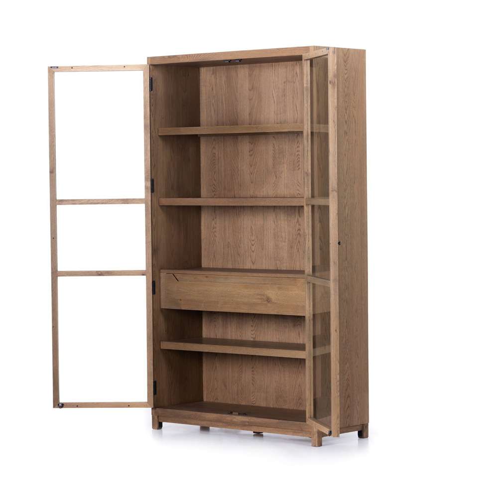 Four Hands - Millie Cabinet - Drifted Oak Solid - 100599-002 veiw 5