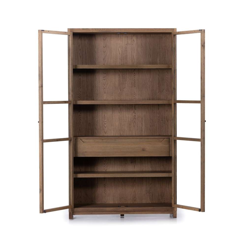 Four Hands - Millie Cabinet - Drifted Oak Solid - 100599-002 veiw 6