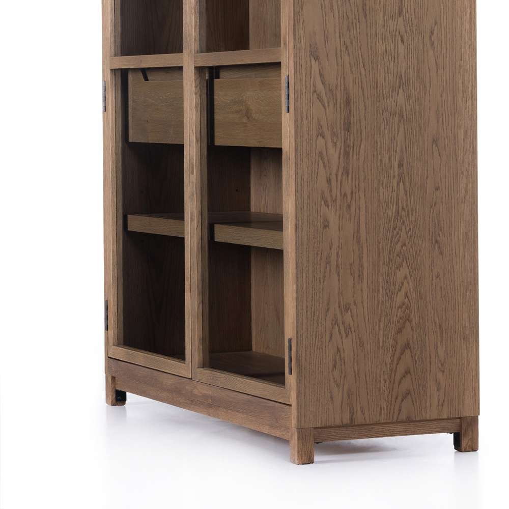 Four Hands - Millie Cabinet - Drifted Oak Solid - 100599-002 veiw 11