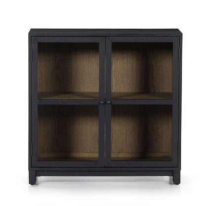 Four Hands - Millie Small Cabinet - Drifted Matte Black - 227825-001 veiw 2
