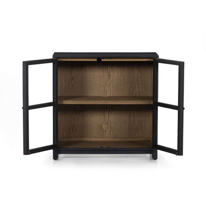 Four Hands - Millie Small Cabinet - Drifted Matte Black - 227825-001 veiw 6