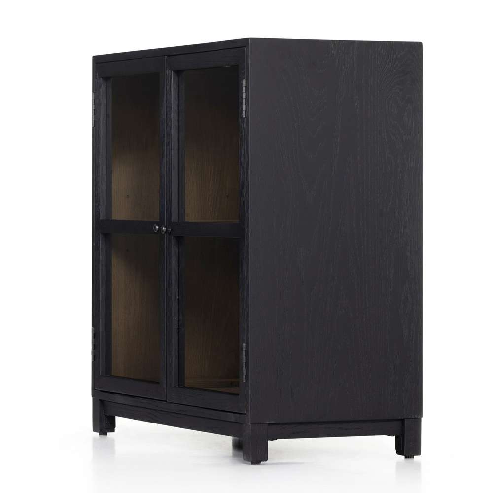 Four Hands - Millie Small Cabinet - Drifted Matte Black - 227825-001 veiw 10