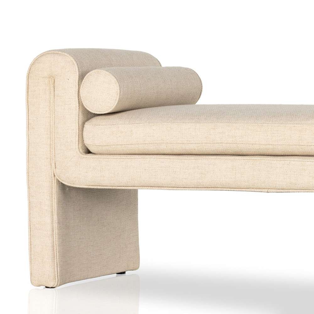 Four Hands - Mitchell Accent Bench - Thames Cream - 234263-002 veiw 11
