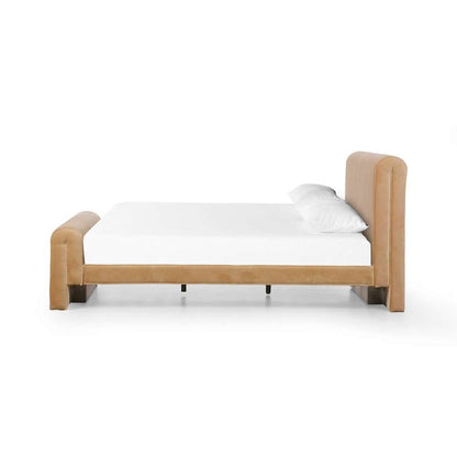 Four Hands - Mitchell King Bed - Surrey Camel - 231780-002 veiw 4