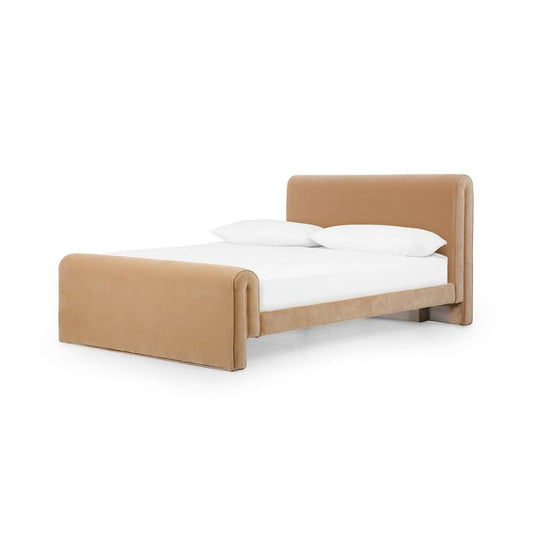 Four Hands - Mitchell Queen Bed - Surrey Camel - 231780-001 veiw 1