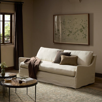 Four Hands - Monette Slipcover Sofa - Brussels Natural - 238680-003 view 12