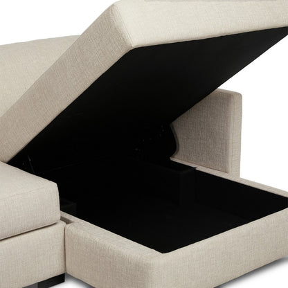 Four Hands - Montclair - Wickham 2-Piece Sectional - Alameda Snow - 248646-001_CLOSEOUT view 9