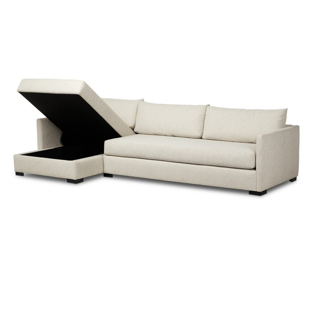 Four Hands - Montclair - Wickham 2-Piece Sectional - Alameda Snow - 248647-001_CLOSEOUT view 5