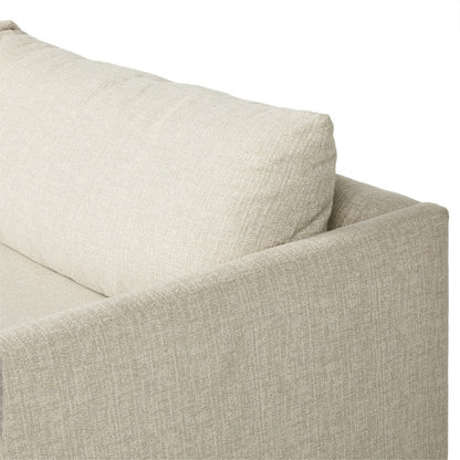 Four Hands - Montclair - Wickham 2-Piece Sectional - Alameda Snow - 248647-001_CLOSEOUT view 8