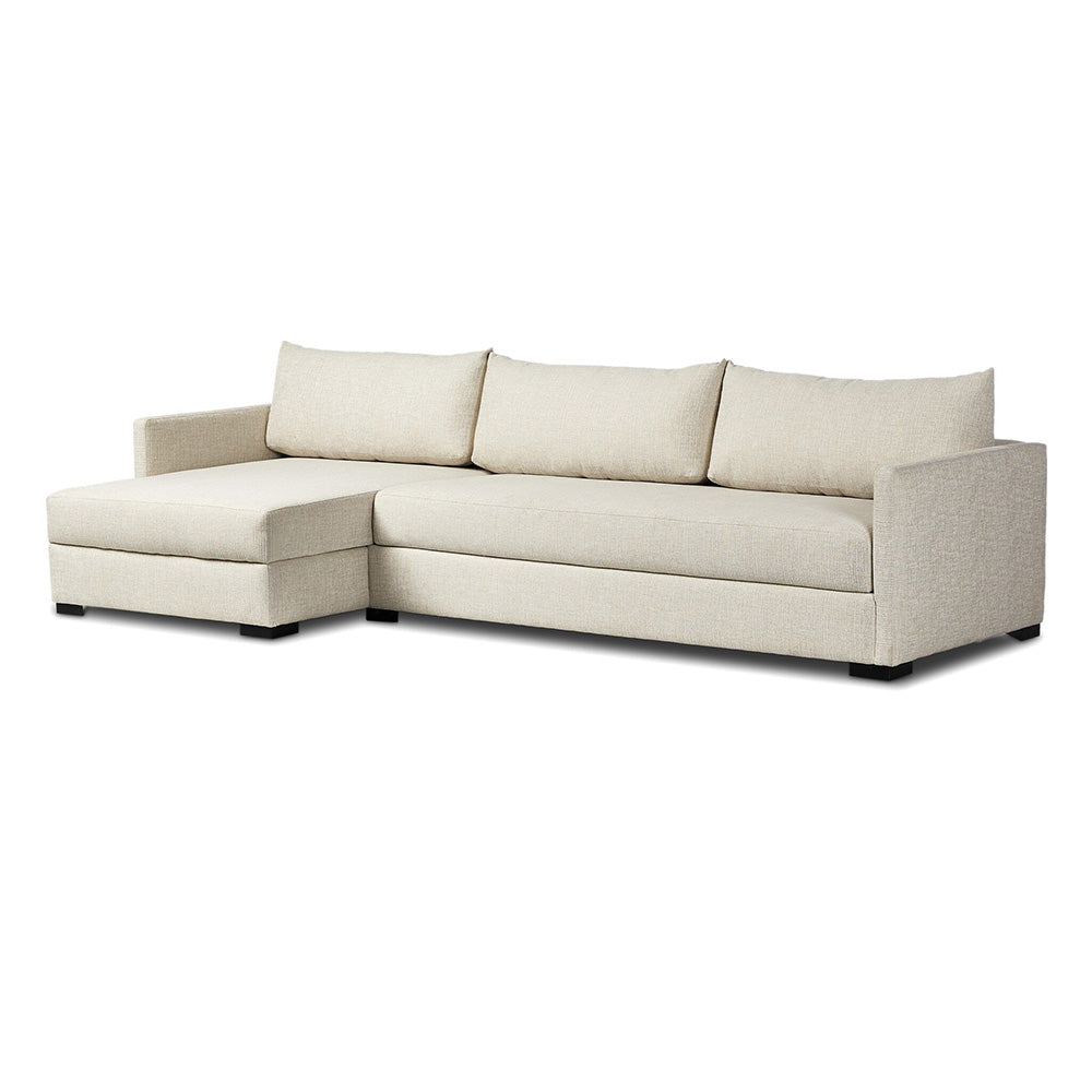 Four Hands - Montclair - Wickham 2-Piece Sleeper Sectional - Alameda Snow - 248620-001_CLOSEOUT view 1