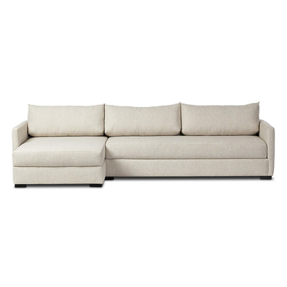 Four Hands - Montclair - Wickham 2-Piece Sleeper Sectional - Alameda Snow - 248620-001_CLOSEOUT view 2