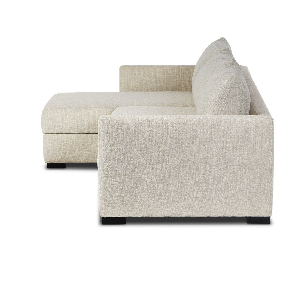 Four Hands - Montclair - Wickham 2-Piece Sleeper Sectional - Alameda Snow - 248620-001_CLOSEOUT view 3