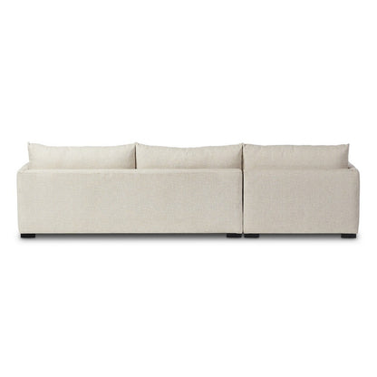 Four Hands - Montclair - Wickham 2-Piece Sleeper Sectional - Alameda Snow - 248620-001_CLOSEOUT view 4