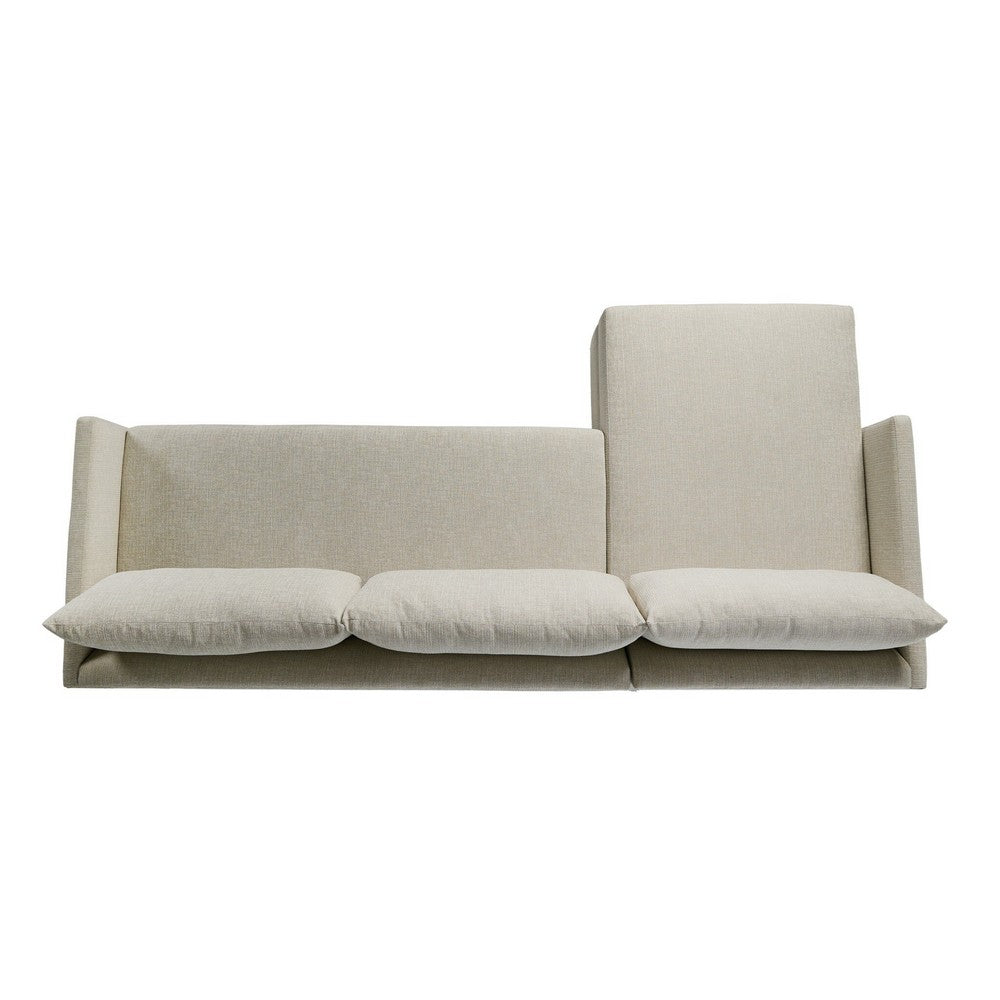 Four Hands - Montclair - Wickham 2-Piece Sleeper Sectional - Alameda Snow - 248620-001_CLOSEOUT view 7
