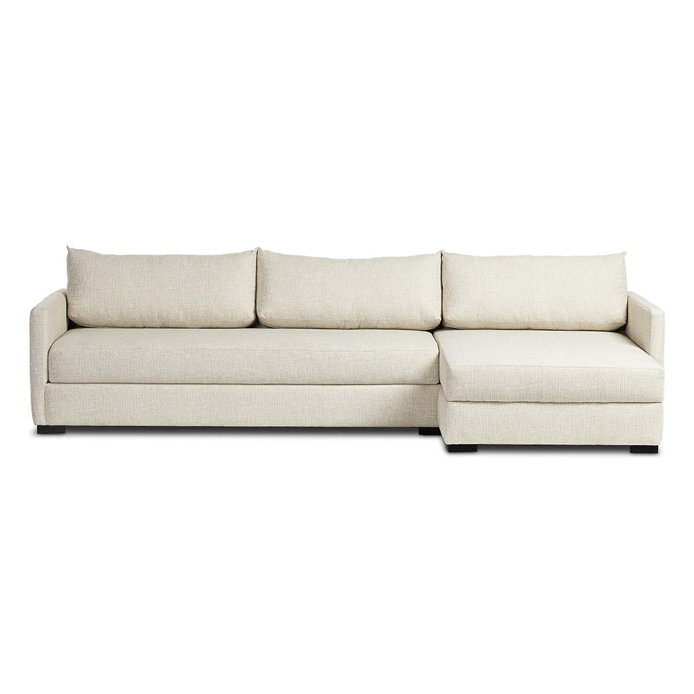 Four Hands - Montclair - Wickham 2-Piece Sleeper Sectional - Alameda Snow - 248621-001_CLOSEOUT view 2