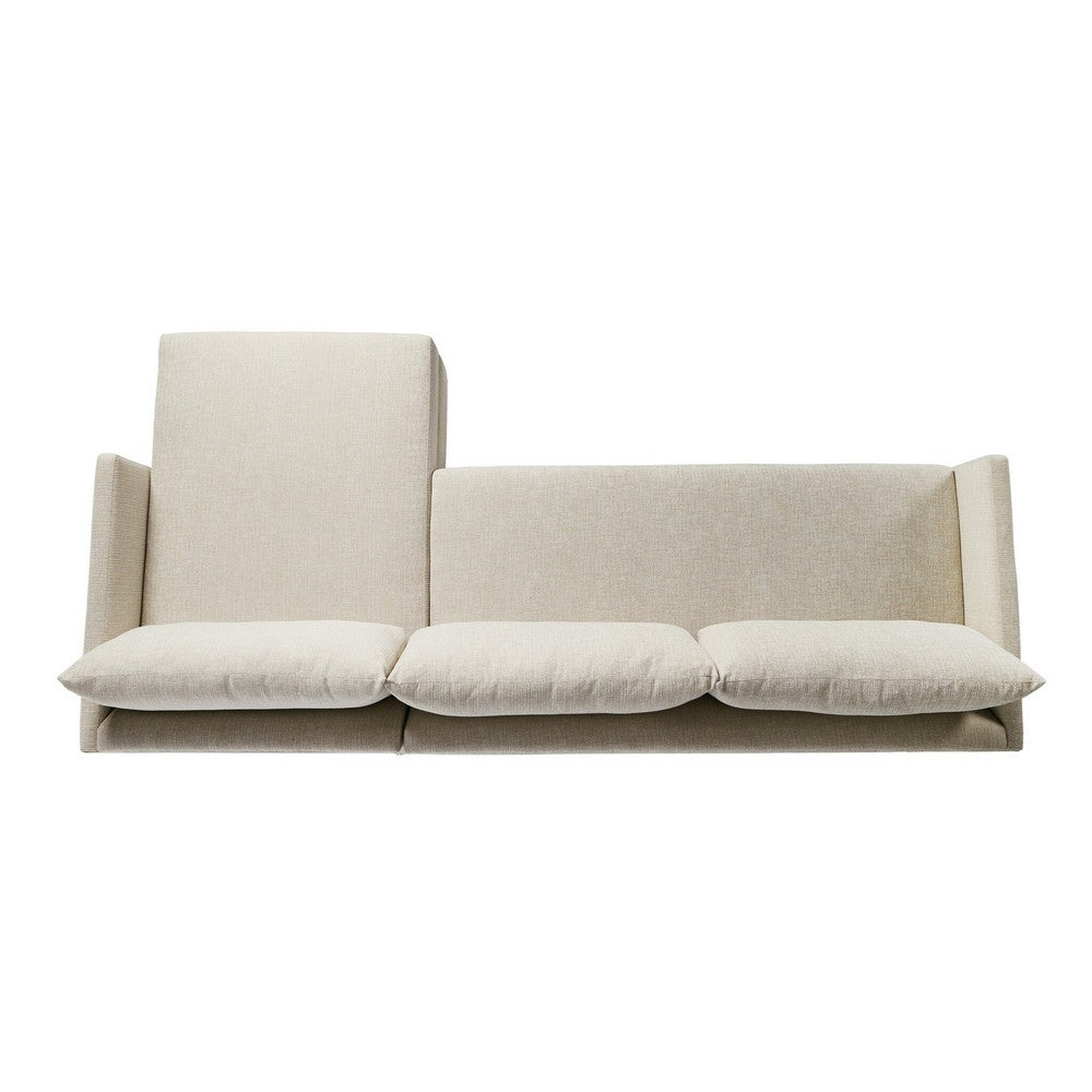 Four Hands - Montclair - Wickham 2-Piece Sleeper Sectional - Alameda Snow - 248621-001_CLOSEOUT view 7