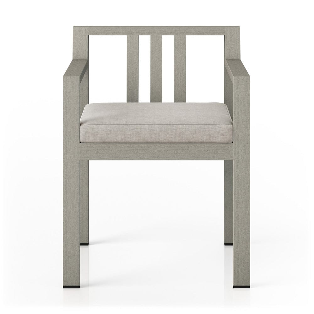 Four Hands - Monterey Outdoor Dining Armchair, Weathered Grey - Venao Grey - 226831-007 view 1