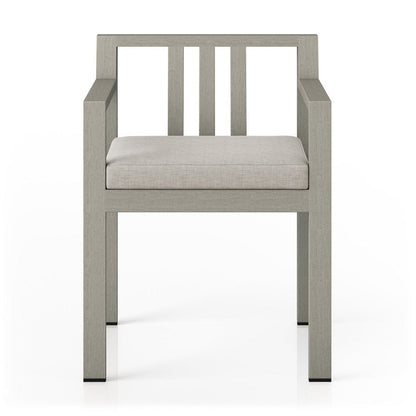 Four Hands - Monterey Outdoor Dining Armchair, Weathered Grey - Venao Grey - 226831-007 view 1