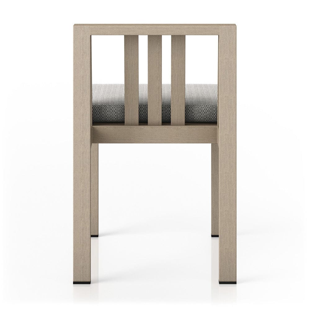 Four Hands - Monterey Outdoor Dining Chair, Washed Brown - Faye Ash - 226832-005 view 4