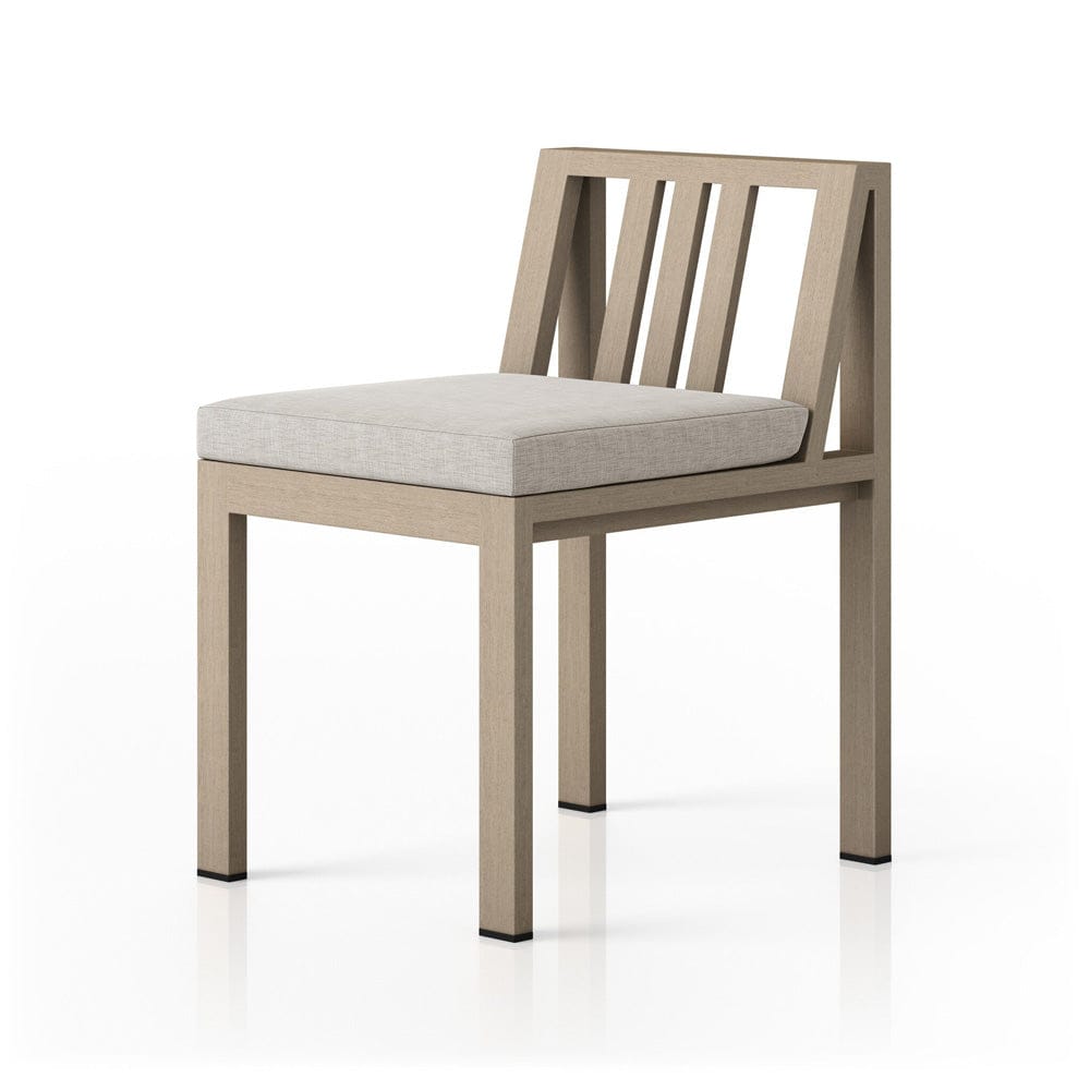 Four Hands - Monterey Outdoor Dining Chair, Washed Brown - Venao Grey - 226832-003 view 2