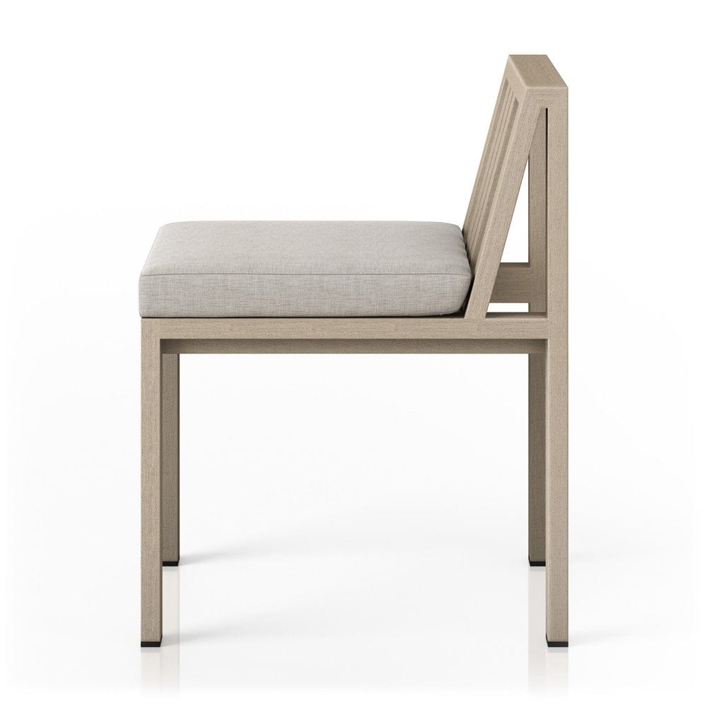 Four Hands - Monterey Outdoor Dining Chair, Washed Brown - Venao Grey - 226832-003 view 3