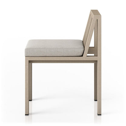 Four Hands - Monterey Outdoor Dining Chair, Washed Brown - Venao Grey - 226832-003 view 3