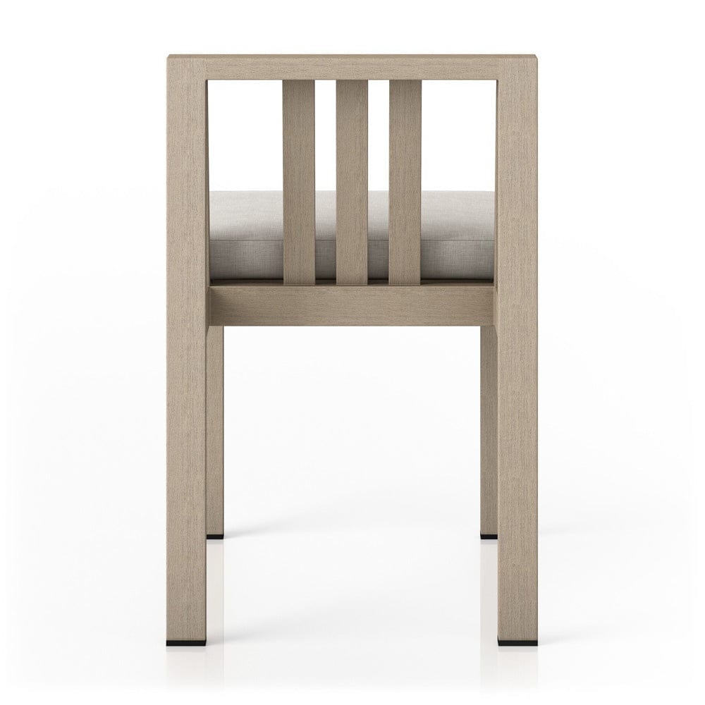 Four Hands - Monterey Outdoor Dining Chair, Washed Brown - Venao Grey - 226832-003 view 4