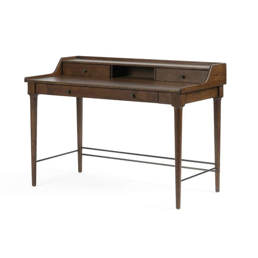 Four Hands - Moreau Writing Desk - Dark Toasted Oak - 109342-001 veiw 1