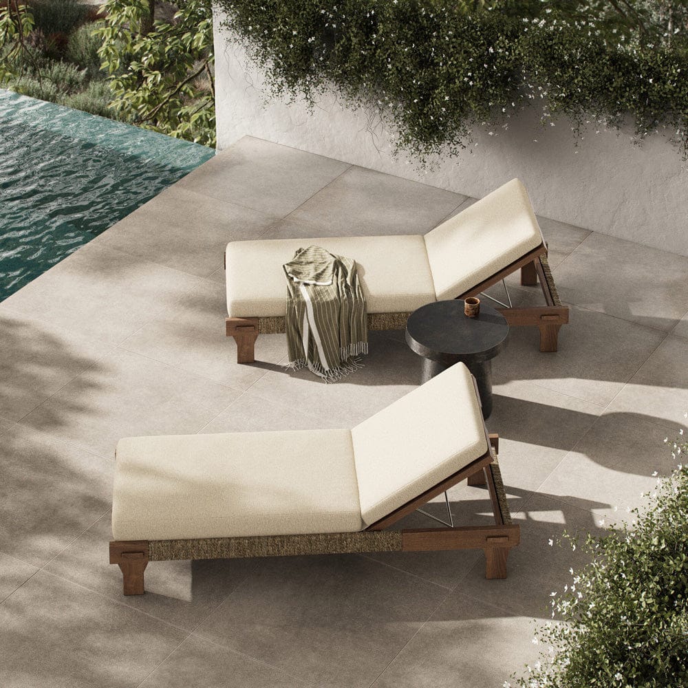 Four Hands - Moxie Outdoor Chaise - Ellor Beige - 248164-002 view 4