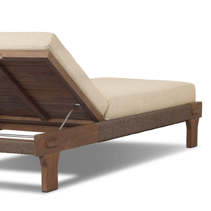 Four Hands - Moxie Outdoor Chaise - Ellor Beige - 248164-002 view 11