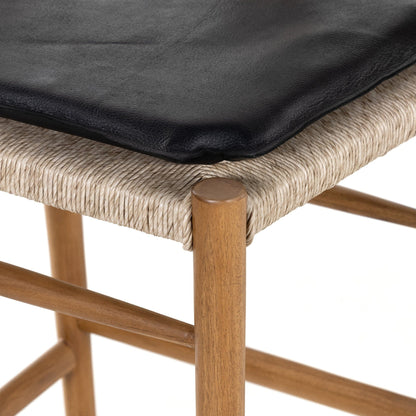 Four Hands - Muestra Bar Stool - Pebble Black - 228279-009 view 6