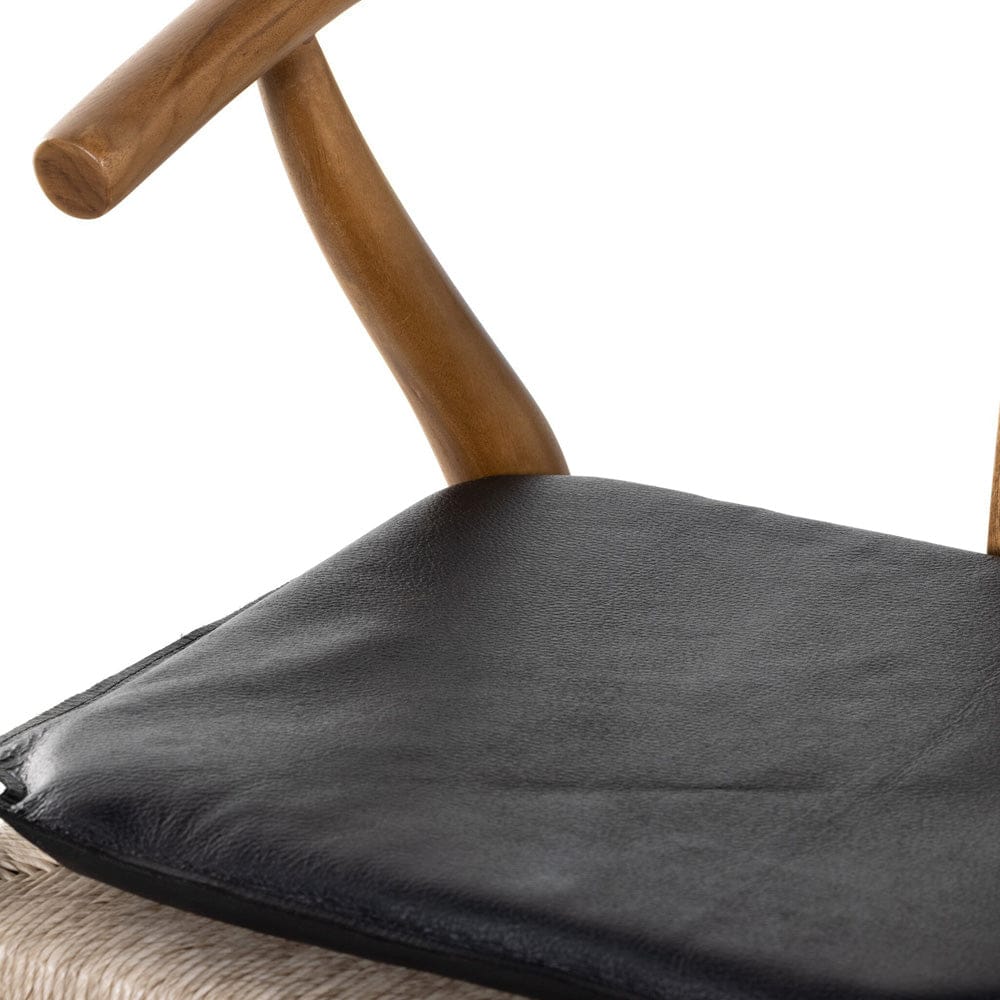 Four Hands - Muestra Bar Stool - Pebble Black - 228279-009 view 7