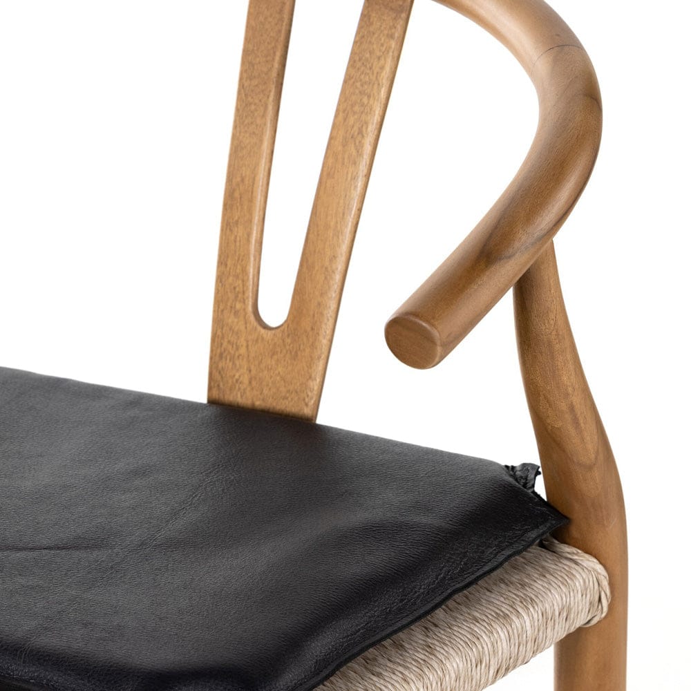 Four Hands - Muestra Bar Stool - Pebble Black - 228279-009 view 8