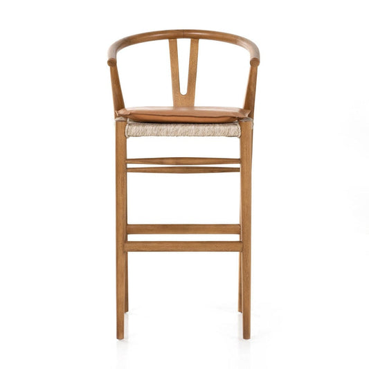 Four Hands - Muestra Bar Stool - Whiskey Saddle - 228279-008 view 1