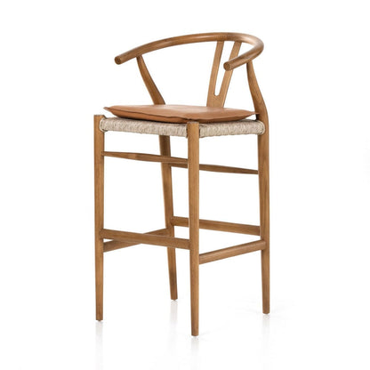 Four Hands - Muestra Bar Stool - Whiskey Saddle - 228279-008 view 2