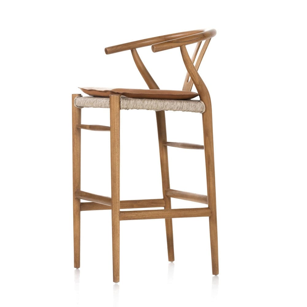 Four Hands - Muestra Bar Stool - Whiskey Saddle - 228279-008 view 5